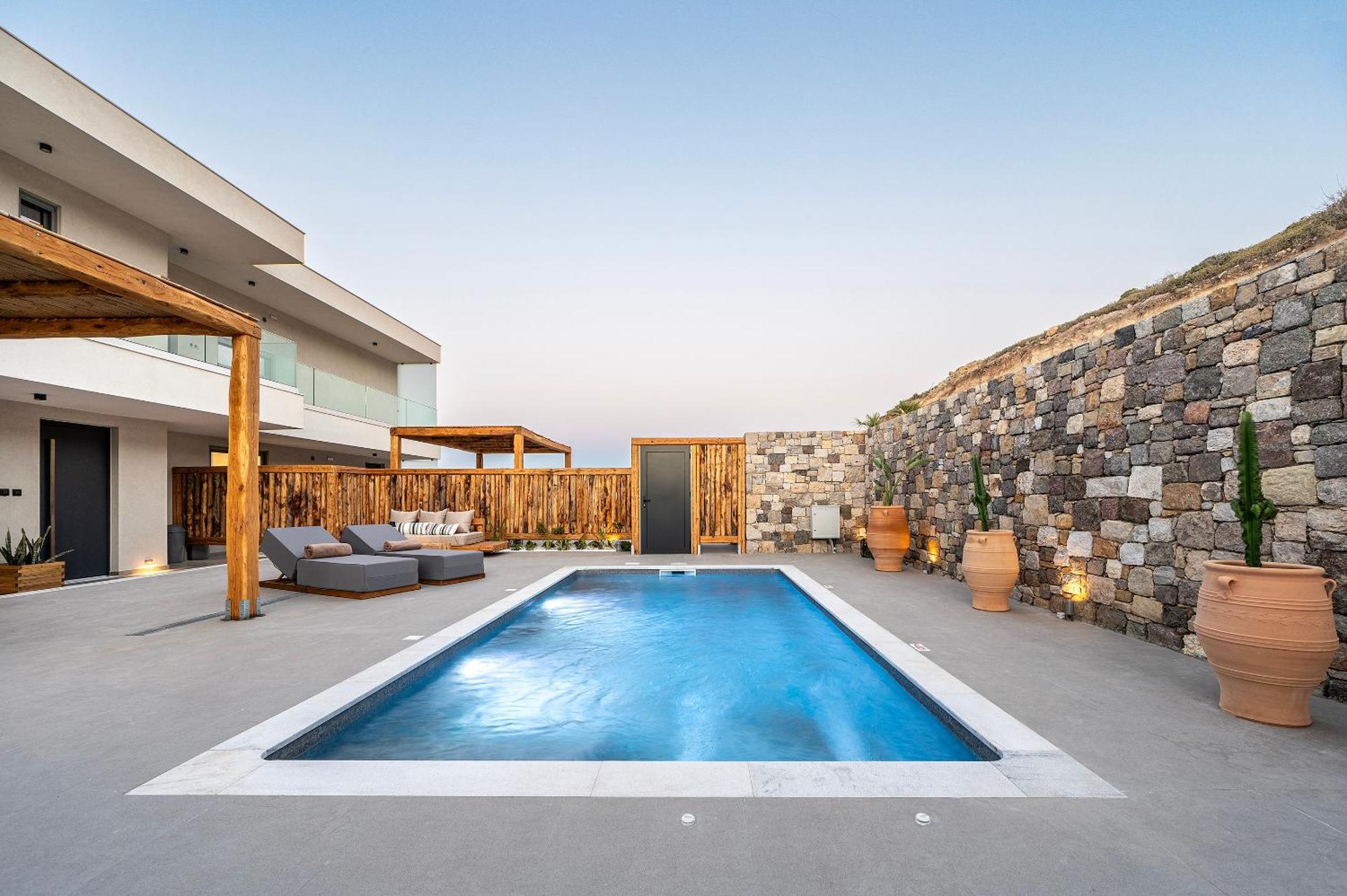 شقة Mousonas Luxury Living Kámpos المظهر الخارجي الصورة