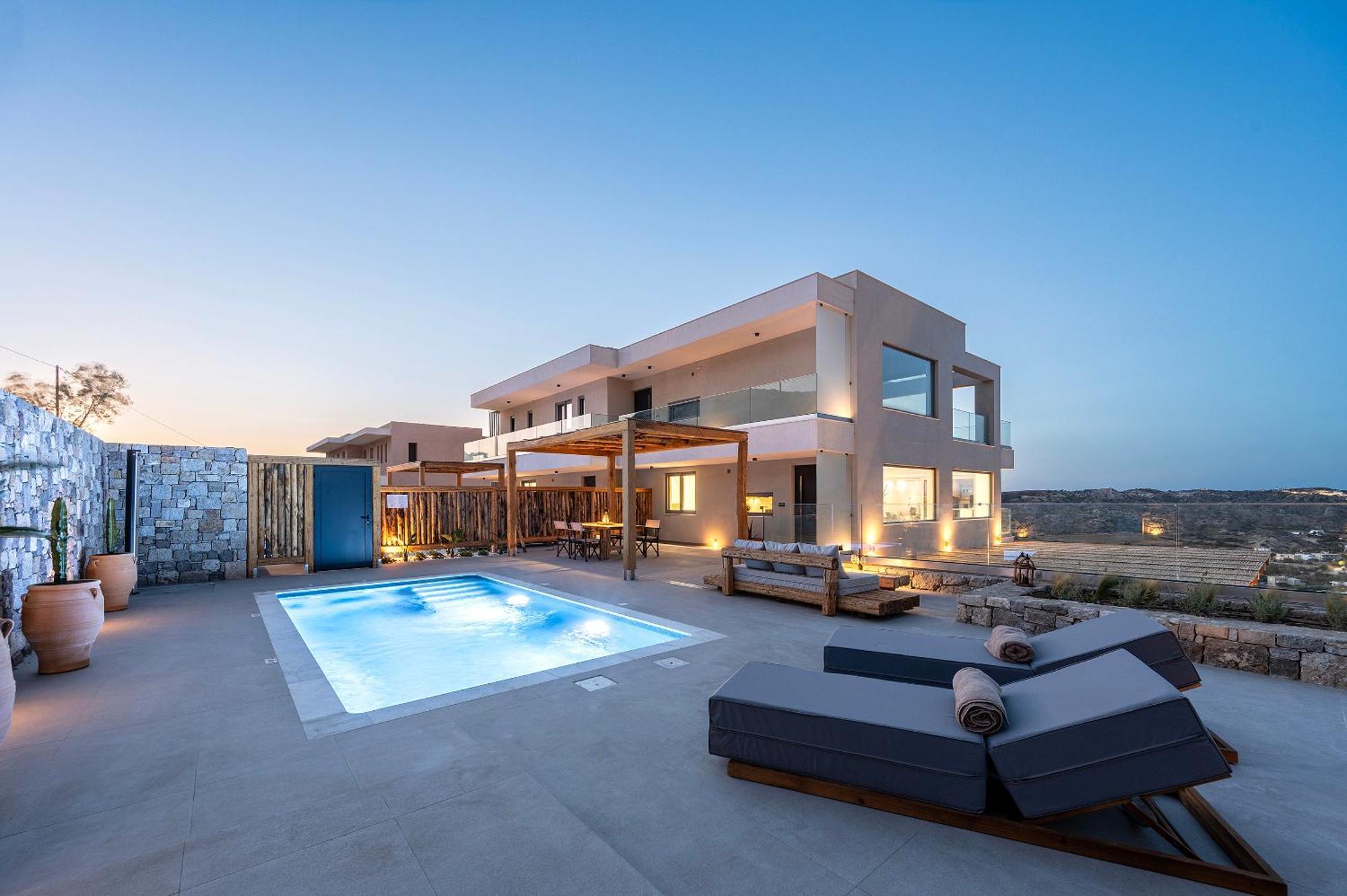 شقة Mousonas Luxury Living Kámpos المظهر الخارجي الصورة