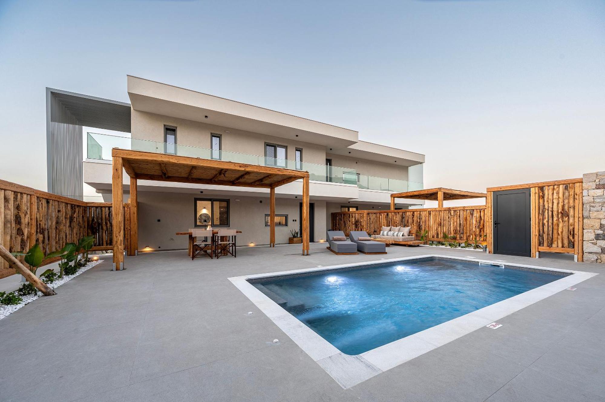 شقة Mousonas Luxury Living Kámpos المظهر الخارجي الصورة